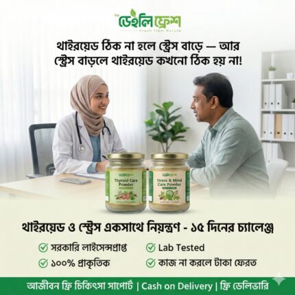 Thyroid + Stress & Mind Care Combo Pack